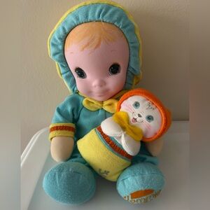 Jammie Pie doll with pet HTF EUC